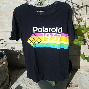 Black Polaroid Tshirt